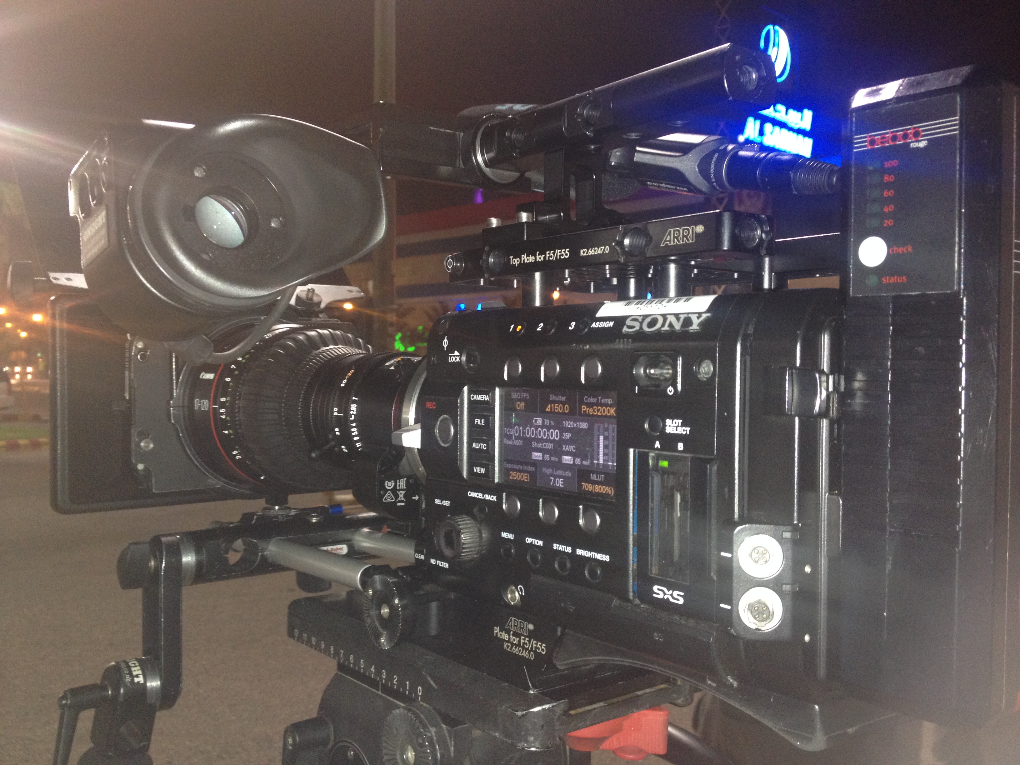 Sony F55 downtown Riyadh