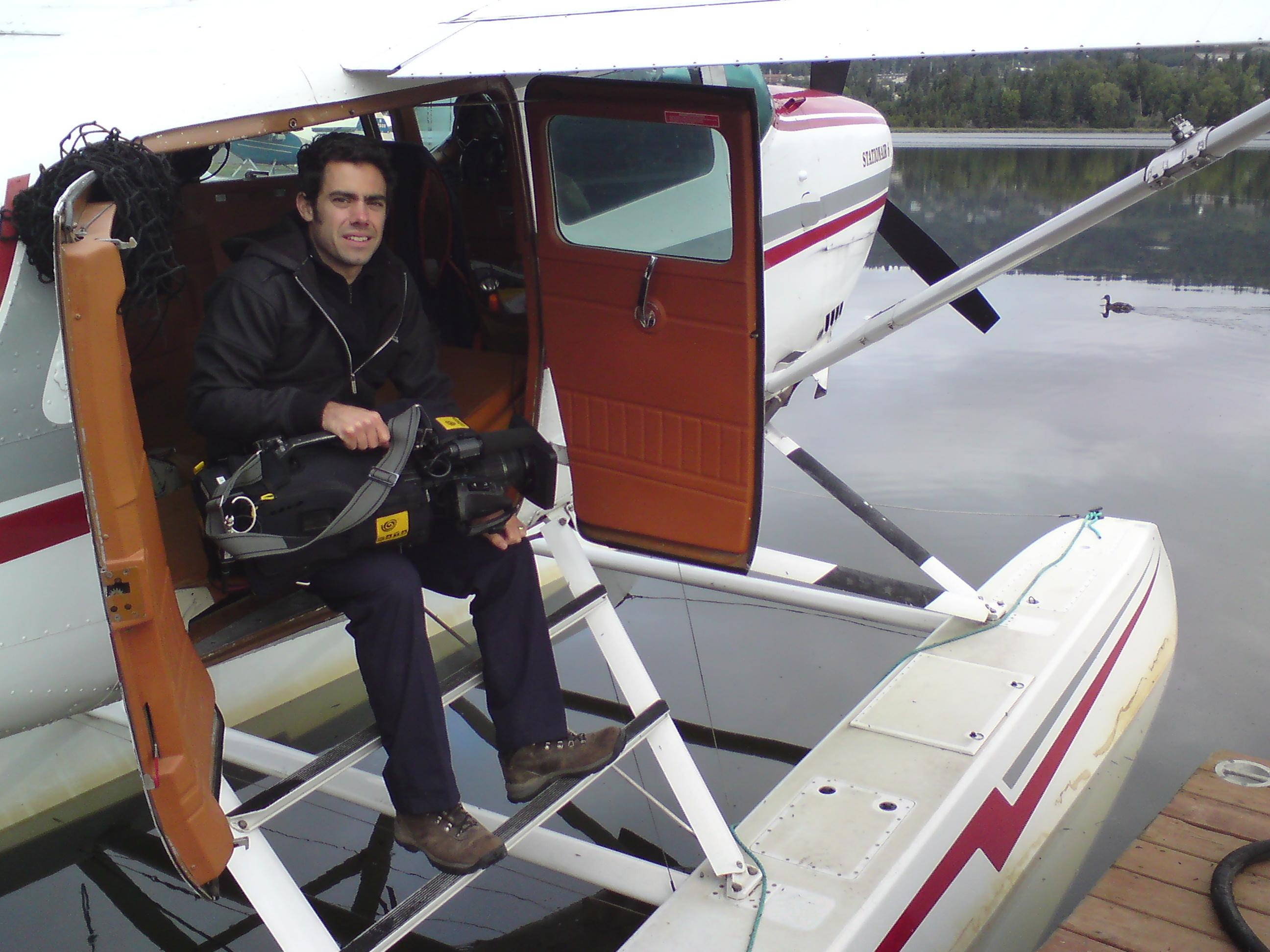 working as a cameraman in alaska