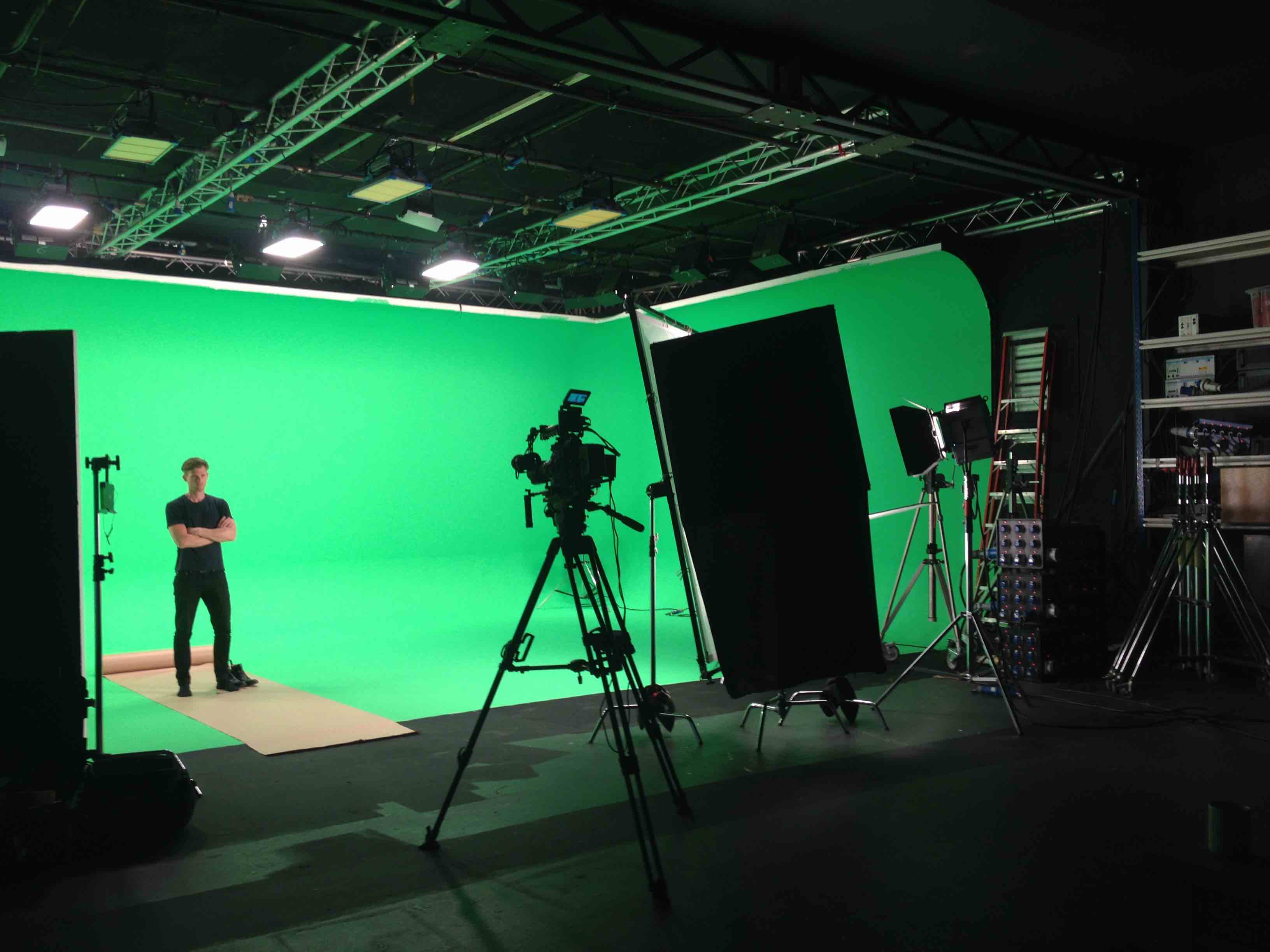 greenscreen lighting setup 